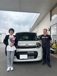 ワゴンＲスマイルご納車ありがとうございます